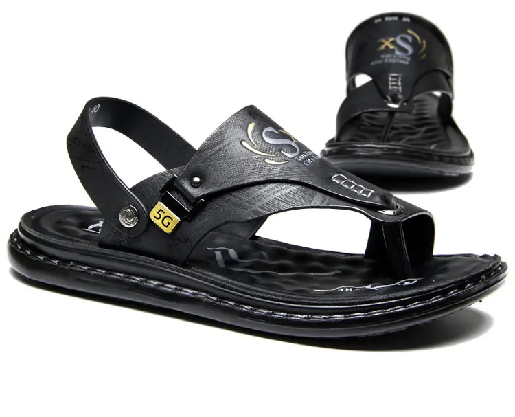 Men's sandals wholesale summer non-slip beach shoes men's foreign trade plus size new flip-flops casual outdoor sandals — feature 33
