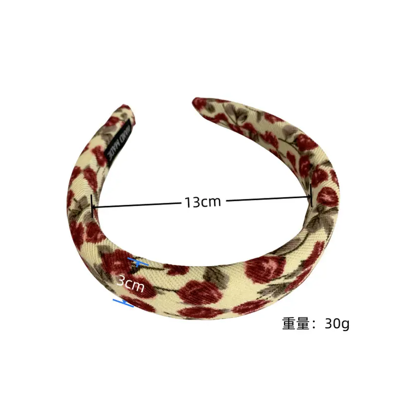 French Style Floral Hair Band for Women 2024 — feature 1