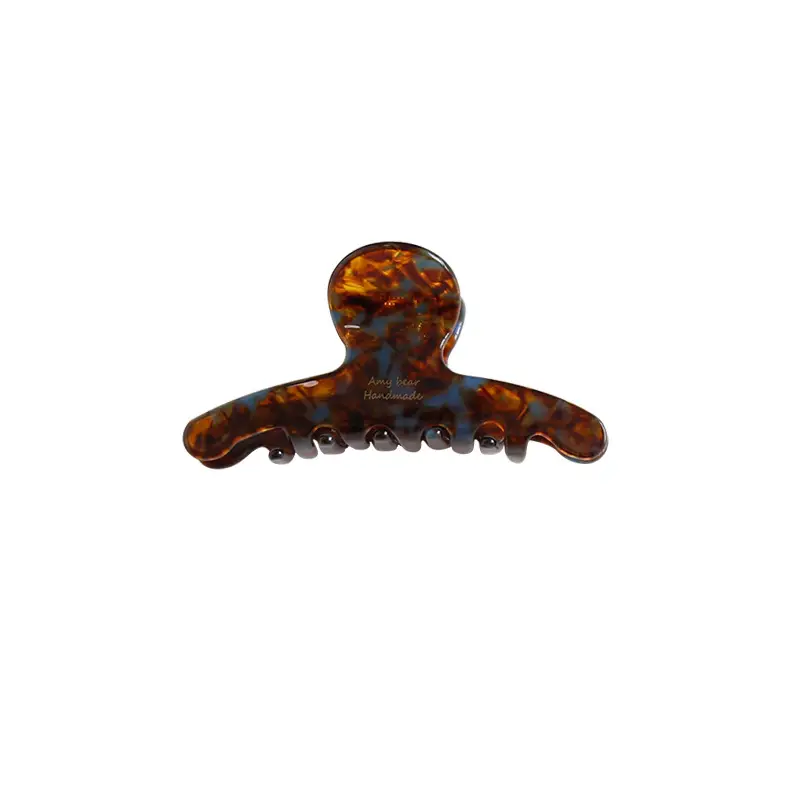 Peach 3001 Hair Ornament Acetic Acid Grip Clip