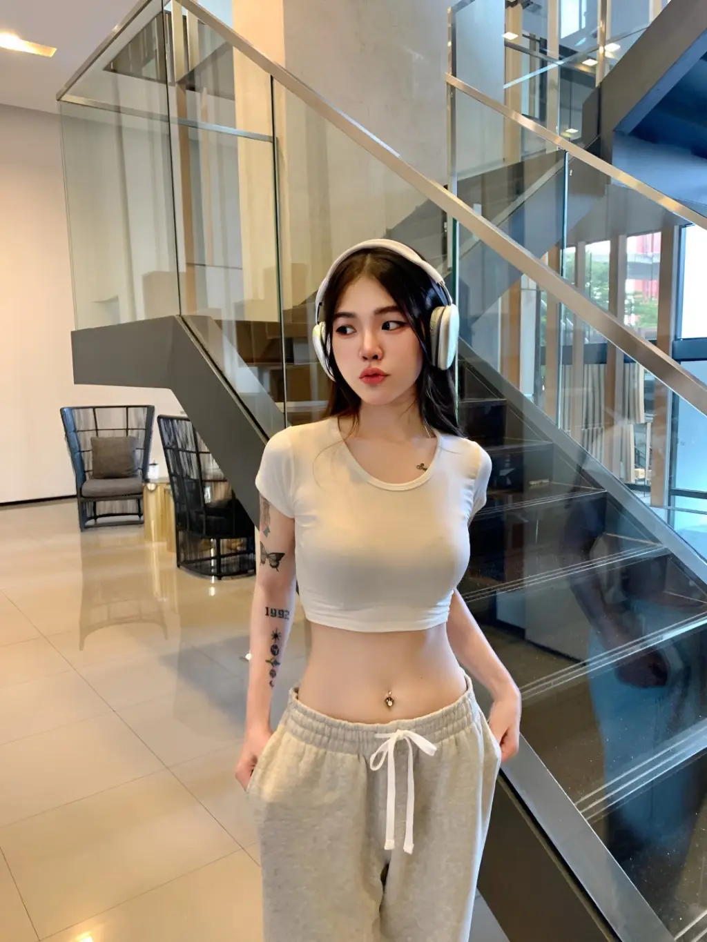 Ins Spice Girls Sexy Navel Short Solid Color T-Shirt Women's New Slim-fit Slimming Pure U-collar Base Top Women's T-tide — feature 4