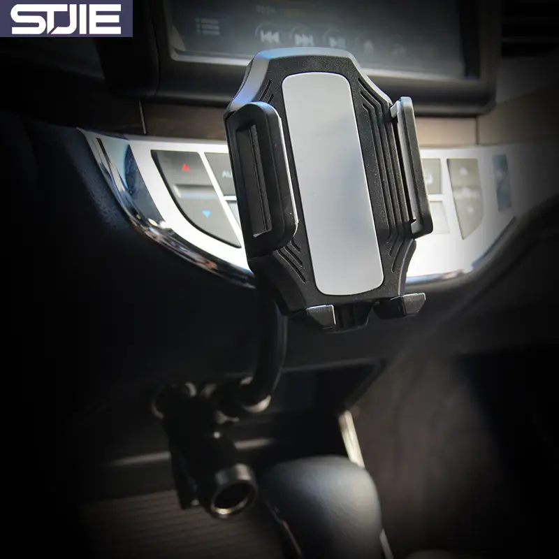 Dual USB Car Phone Holder 360 Rotating Universal Charging - Image 8
