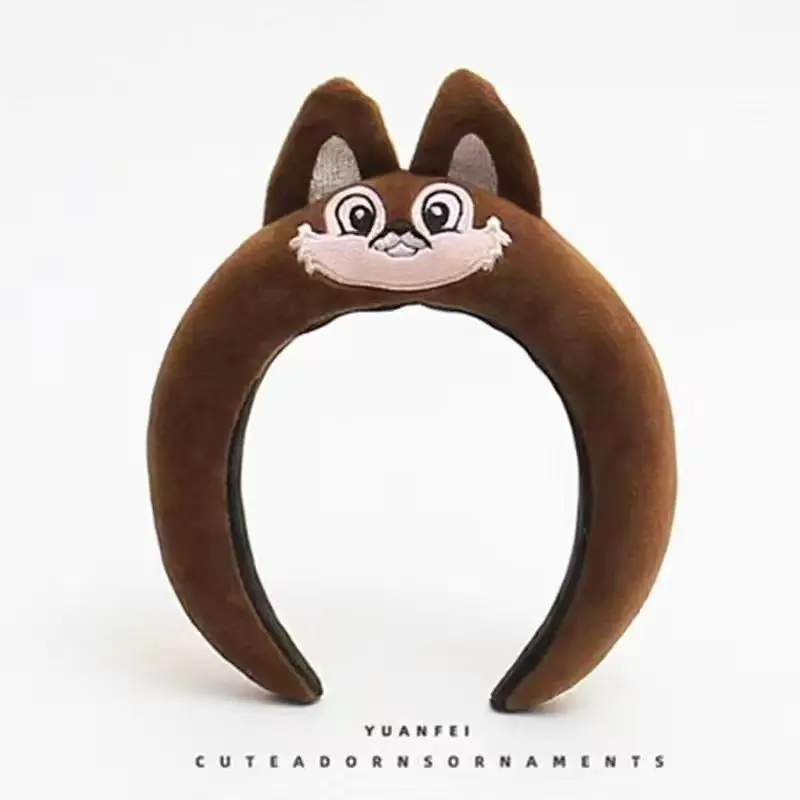 Rabbit Headband Blue Cartoon with Red Ears