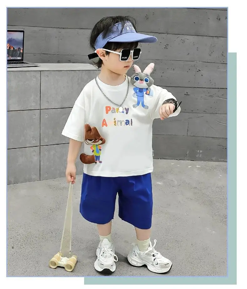 Ningli Boys Grey Polo T-Shirt Summer Wear — feature 13