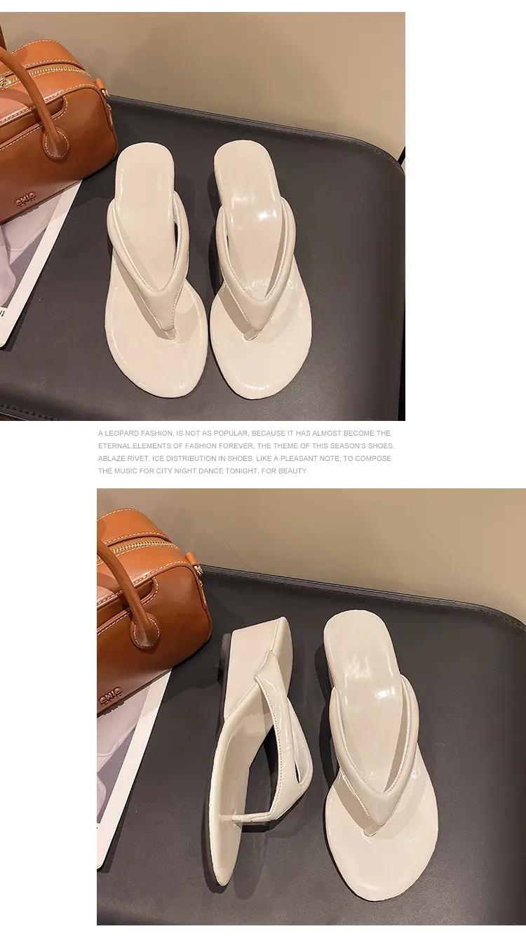 2024 French Style Wedge Sandals for Women Plus Size — feature 9