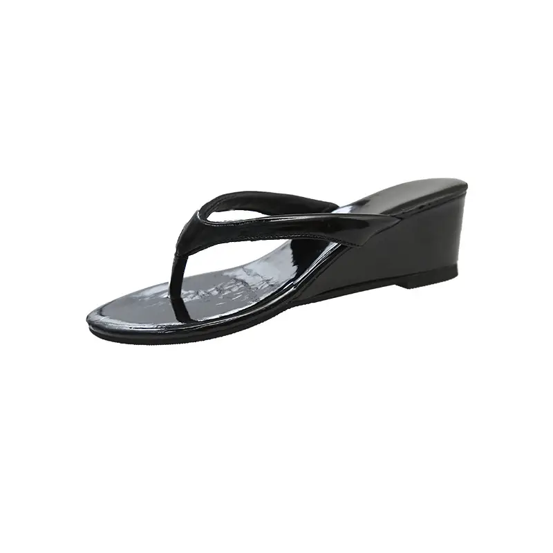 2024 French Style Wedge Sandals for Women Plus Size - Image 2