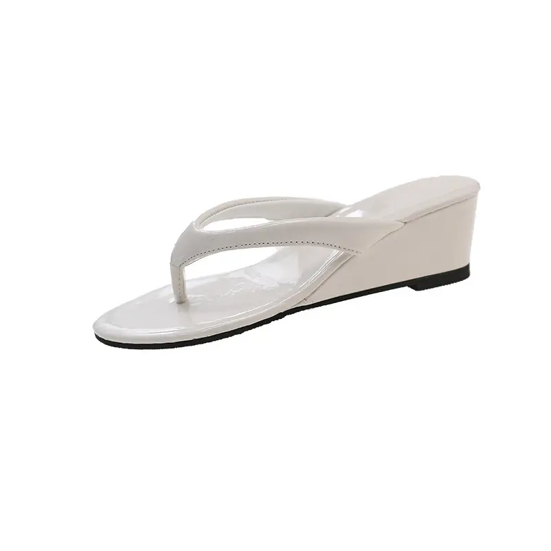 2024 French Style Wedge Sandals for Women Plus Size - Image 3