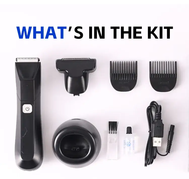 Electric Body Hair Trimmer Gold 108mm — feature 12