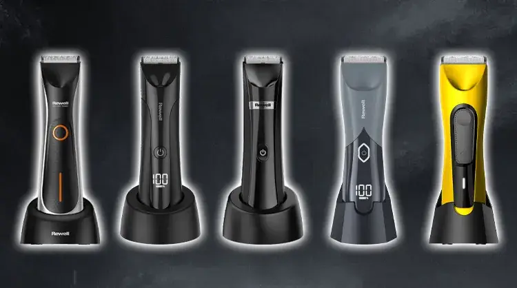 Electric Body Hair Trimmer Gold 108mm — feature 2