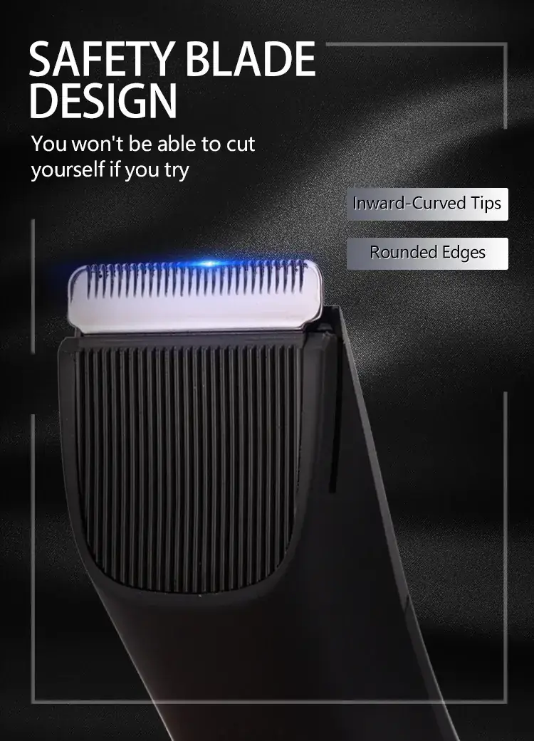 Electric Body Hair Trimmer Gold 108mm — feature 4