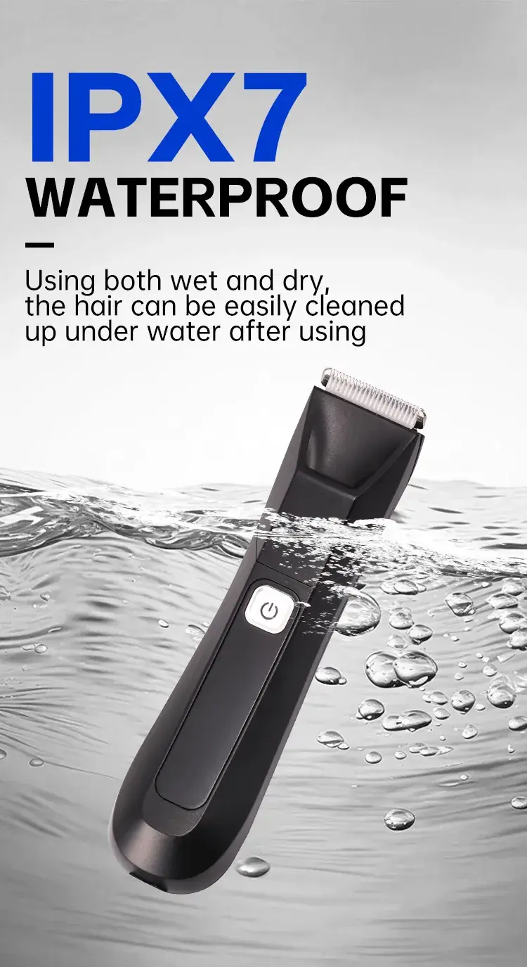 Electric Body Hair Trimmer Gold 108mm — feature 6