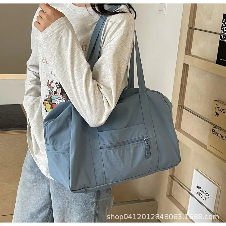 Light Blue Canvas Shoulder Bag for Women 2025 — feature 19