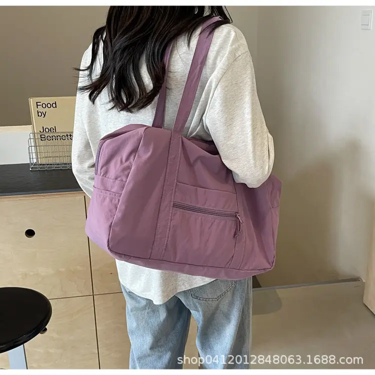 Light Blue Canvas Shoulder Bag for Women 2025 — feature 20