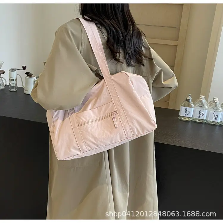 Light Blue Canvas Shoulder Bag for Women 2025 — feature 24