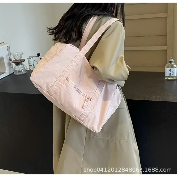 Light Blue Canvas Shoulder Bag for Women 2025 — feature 25