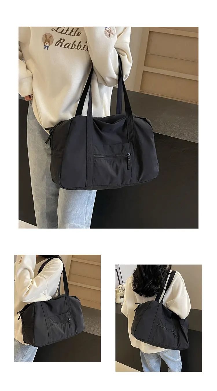 Light Blue Canvas Shoulder Bag for Women 2025 — feature 9