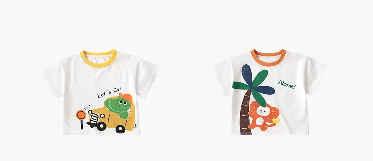 Duduia Boys Green Striped Spring T-Shirt & Pants Set — feature 10