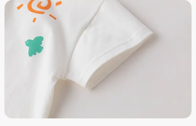 Duduia Boys Green Striped Spring T-Shirt & Pants Set — feature 13