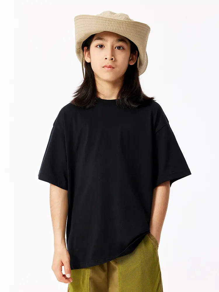 Pink Cotton Short Sleeve T-Shirt for Girls Boys - Image 13