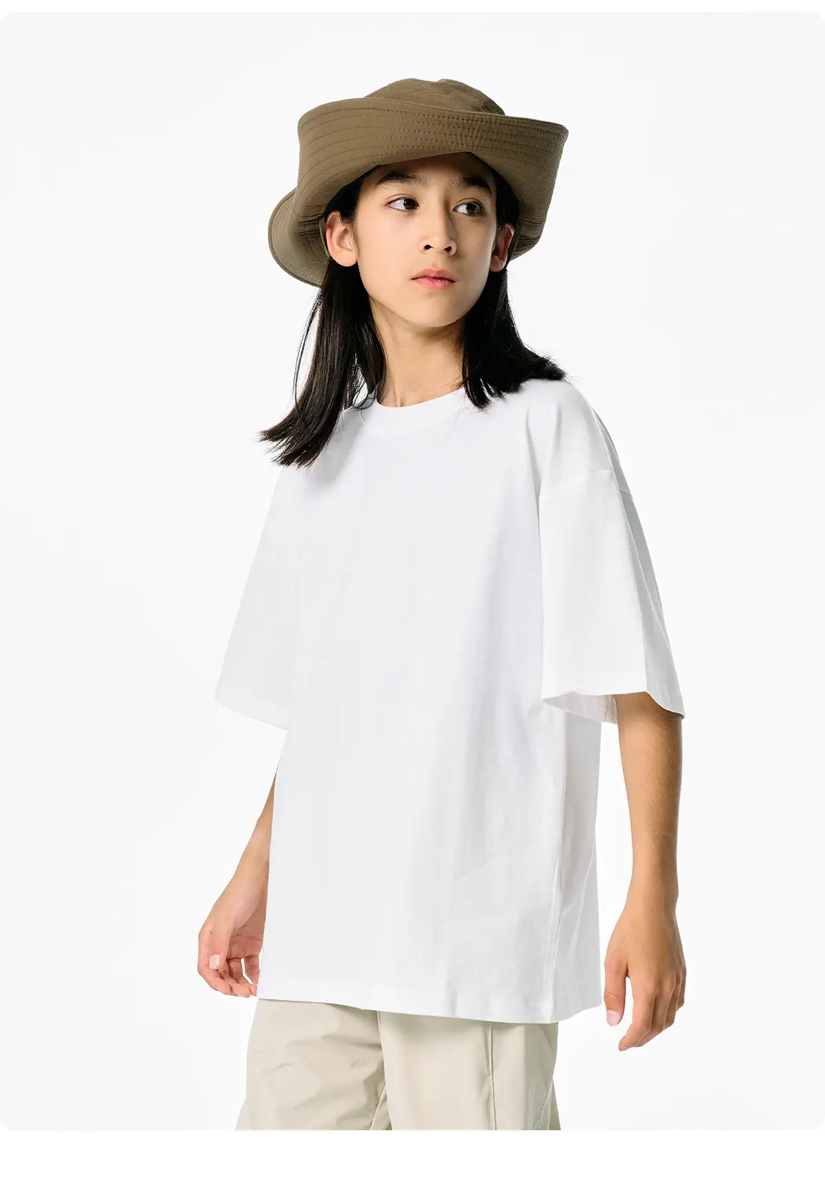 Pink Cotton Short Sleeve T-Shirt for Girls Boys — feature 16