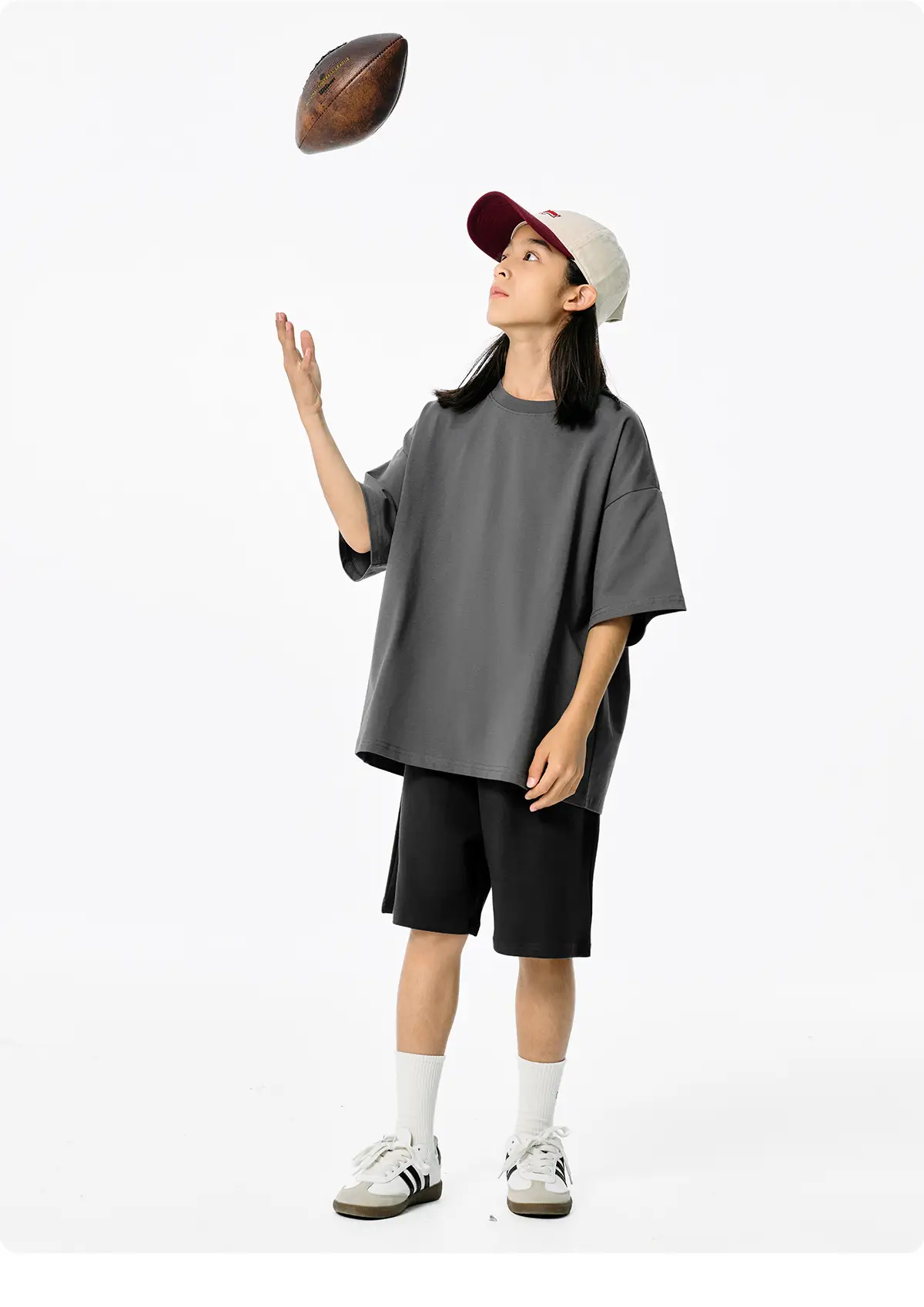 Pink Cotton Short Sleeve T-Shirt for Girls Boys — feature 17