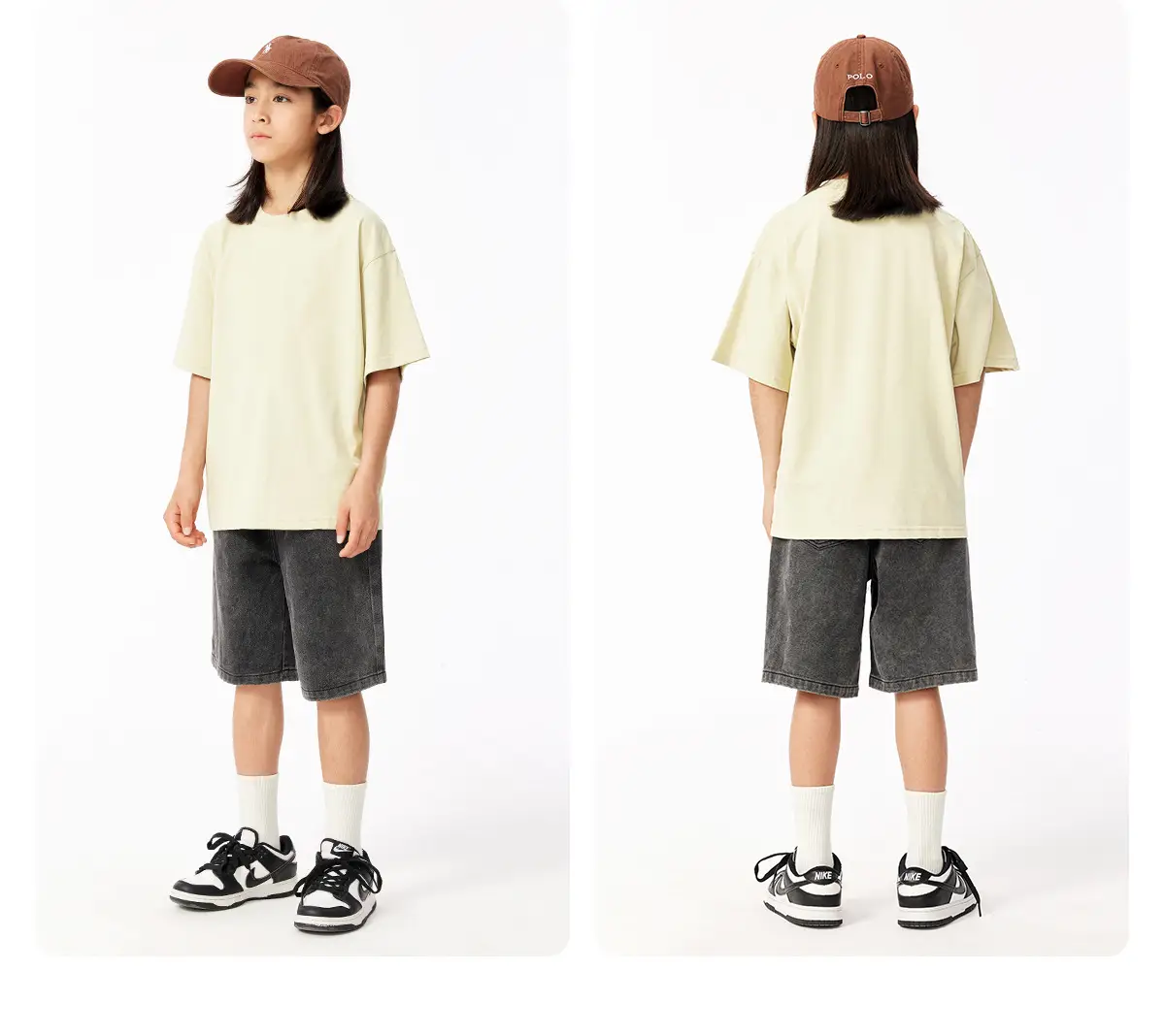 Pink Cotton Short Sleeve T-Shirt for Girls Boys — feature 30
