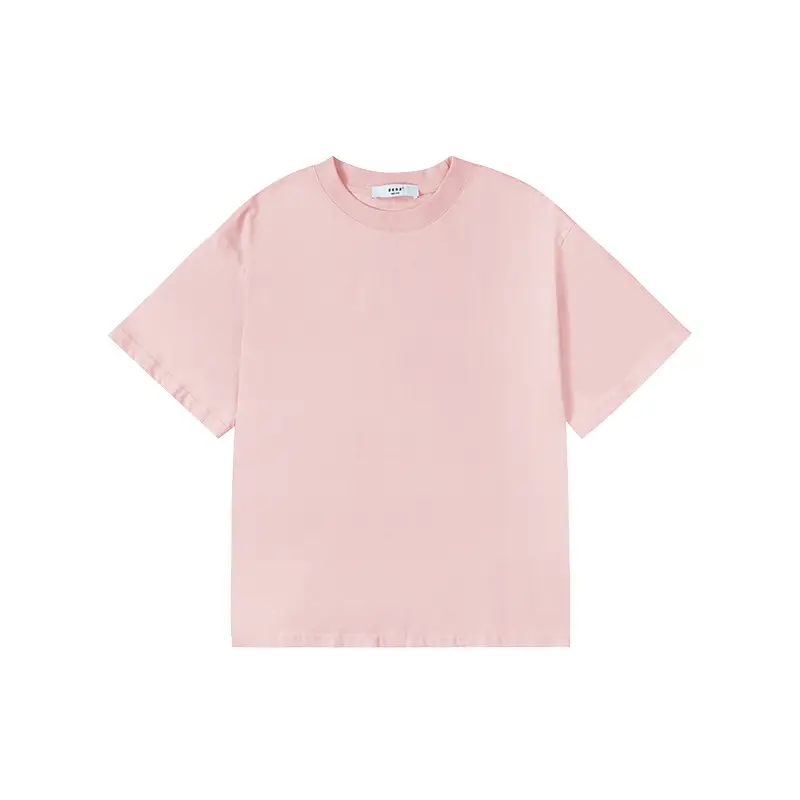 Pink Cotton Short Sleeve T-Shirt for Girls Boys - Image 9
