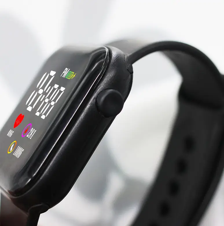 10086 Heart Model Square Lovers Watch Sports Model Led Digital Watch Student Digital Watch — feature 8