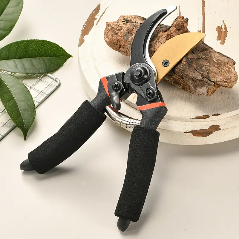 Japanese Thickeneded SK5 Steel Branch Scissors Powerful Thick Branch Garden Scissors Export Pruning Fruit Tree Pruning Scissors Wholesale