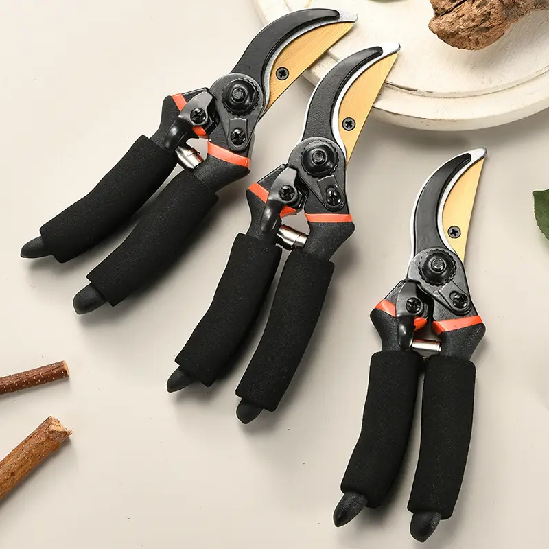 Japanese Thickeneded SK5 Steel Branch Scissors Powerful Thick Branch Garden Scissors Export Pruning Fruit Tree Pruning Scissors Wholesale — feature 3
