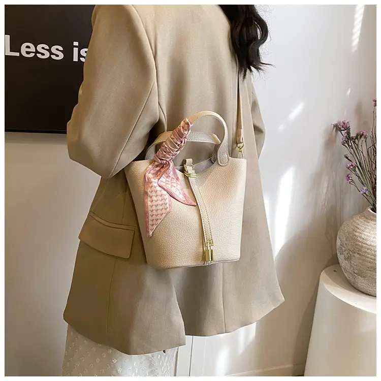 2024 Summer Bucket Bag with Silk Scarf & Matching Pouch — feature 10