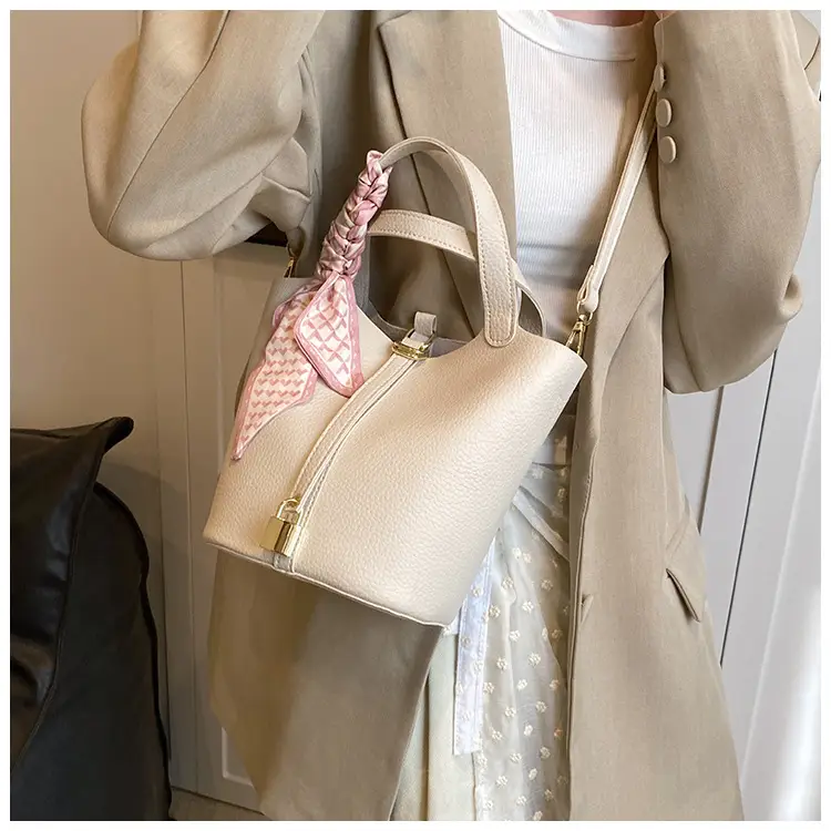 2024 Summer Bucket Bag with Silk Scarf & Matching Pouch — feature 12