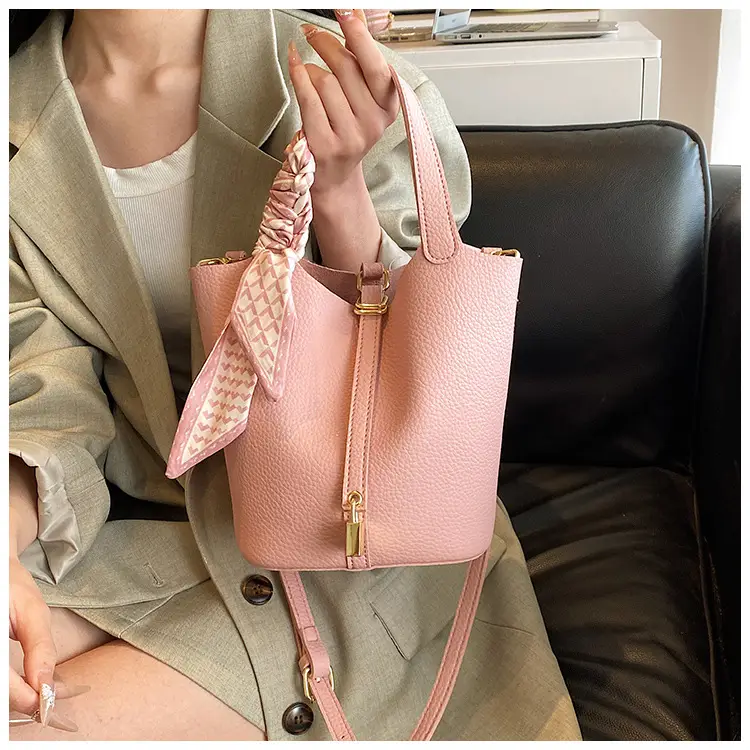 2024 Summer Bucket Bag with Silk Scarf & Matching Pouch — feature 21