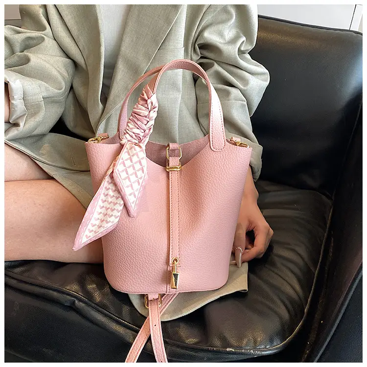 2024 Summer Bucket Bag with Silk Scarf & Matching Pouch — feature 22