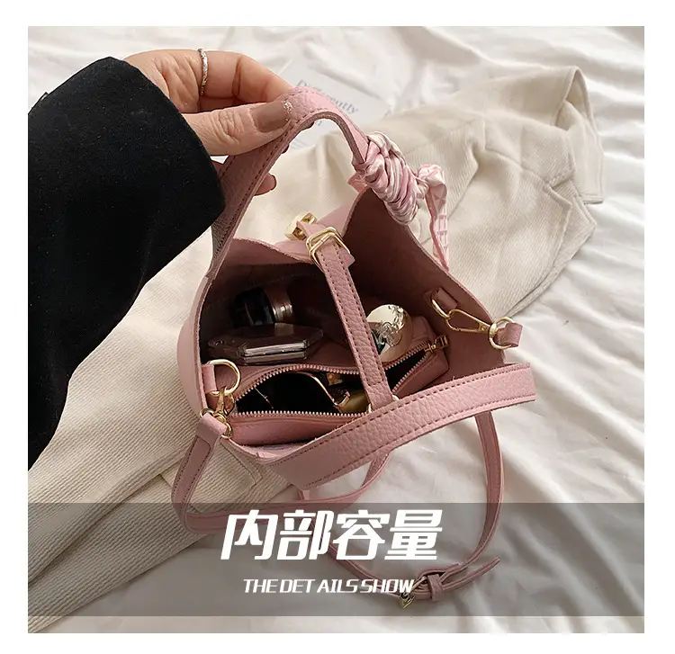 2024 Summer Bucket Bag with Silk Scarf & Matching Pouch — feature 4