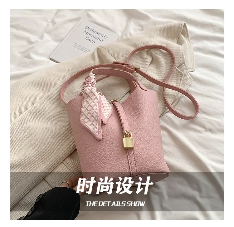 2024 Summer Bucket Bag with Silk Scarf & Matching Pouch — feature 6