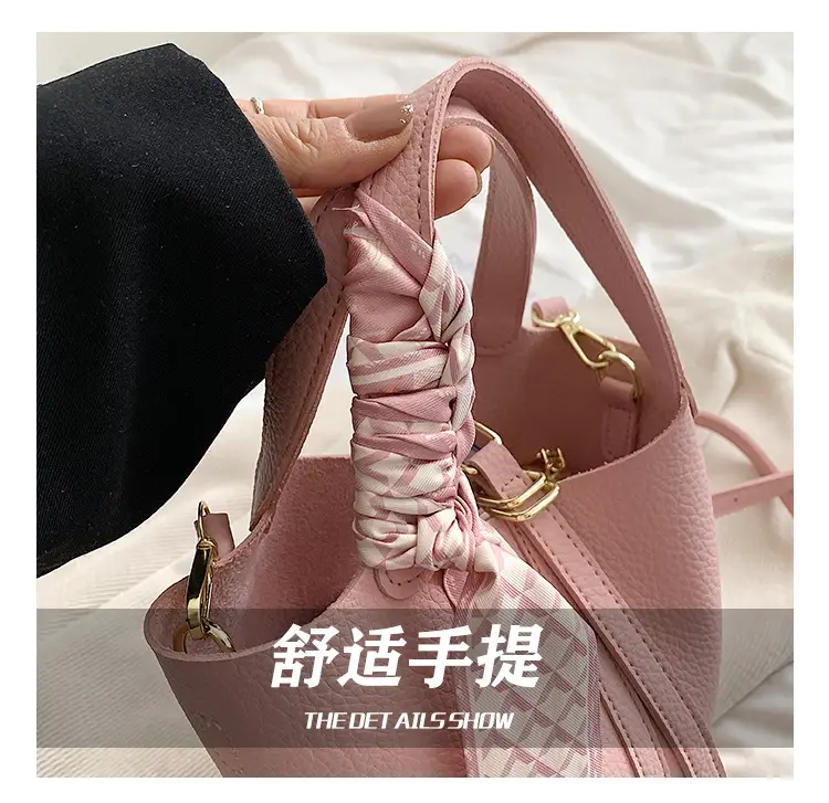 2024 Summer Bucket Bag with Silk Scarf & Matching Pouch — feature 7