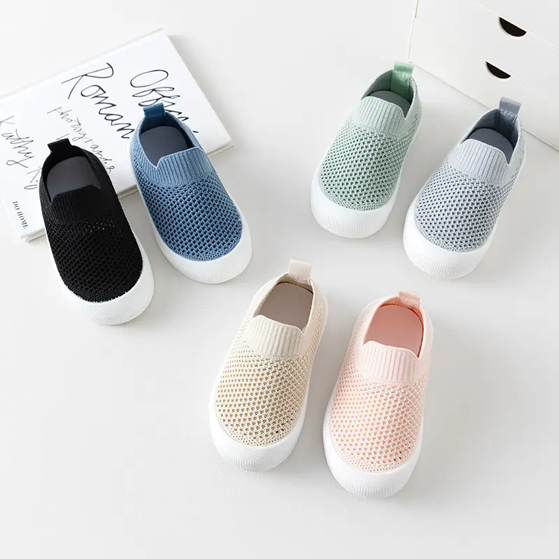 Baby toddler shoes soft bottom spring and autumn new baby 0 a 3 year old non-slip summer children breathable fly net shoes - Image 10