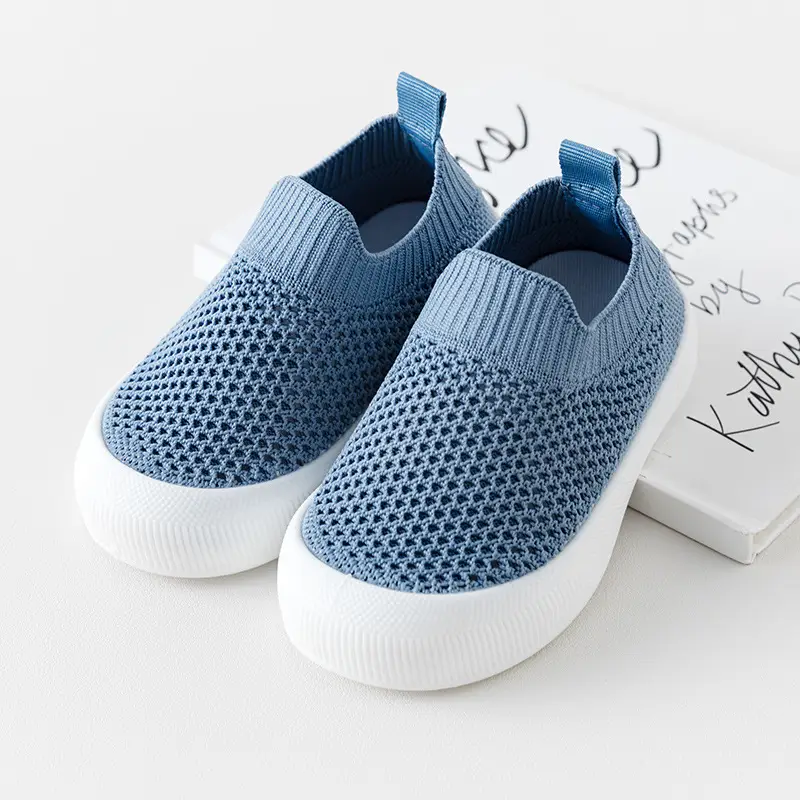 Baby toddler shoes soft bottom spring and autumn new baby 0 a 3 year old non-slip summer children breathable fly net shoes - Image 2