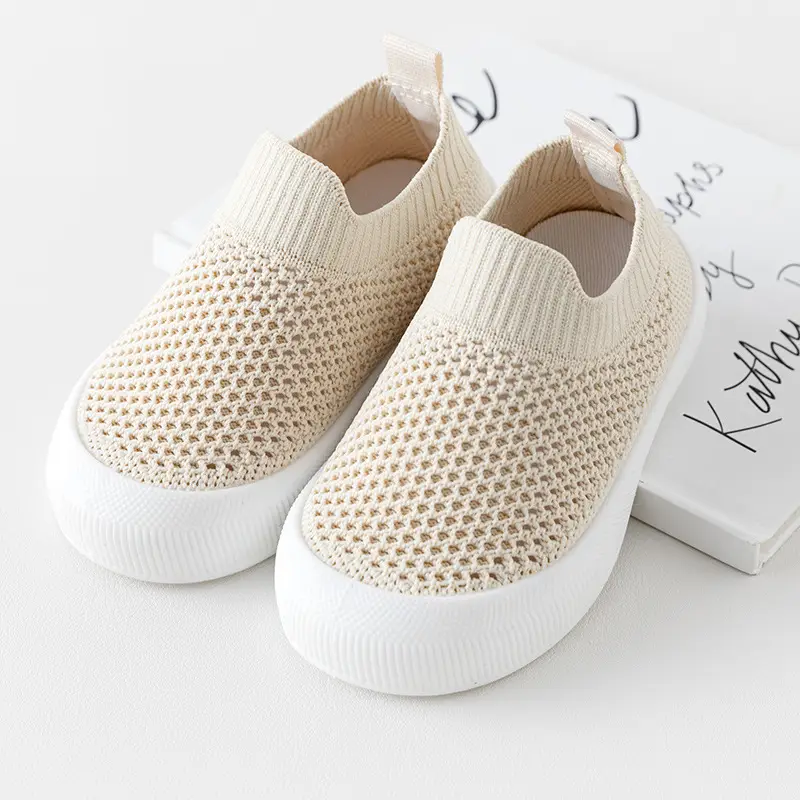 Baby toddler shoes soft bottom spring and autumn new baby 0 a 3 year old non-slip summer children breathable fly net shoes - Image 3