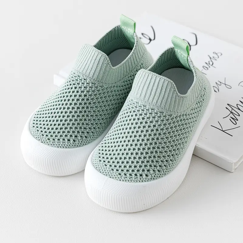 Baby toddler shoes soft bottom spring and autumn new baby 0 a 3 year old non-slip summer children breathable fly net shoes - Image 5