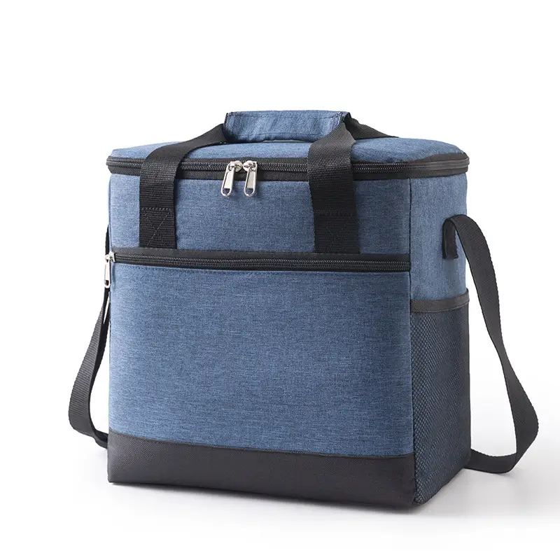 15L Portable Ice Bag Waterproof Oxford Cloth Shoulder Lunch Bag - Image 2