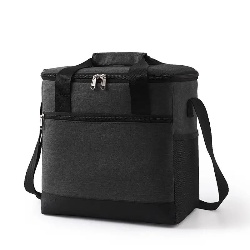 15L Portable Ice Bag Waterproof Oxford Cloth Shoulder Lunch Bag - Image 3
