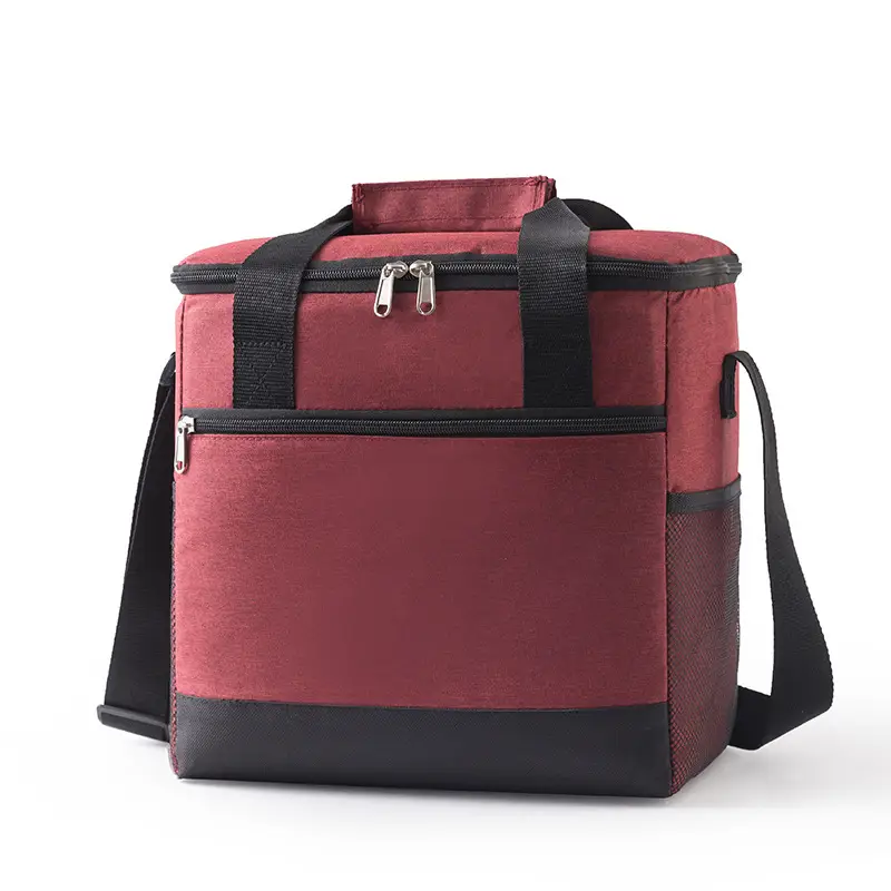 15L Portable Ice Bag Waterproof Oxford Cloth Shoulder Lunch Bag - Image 4