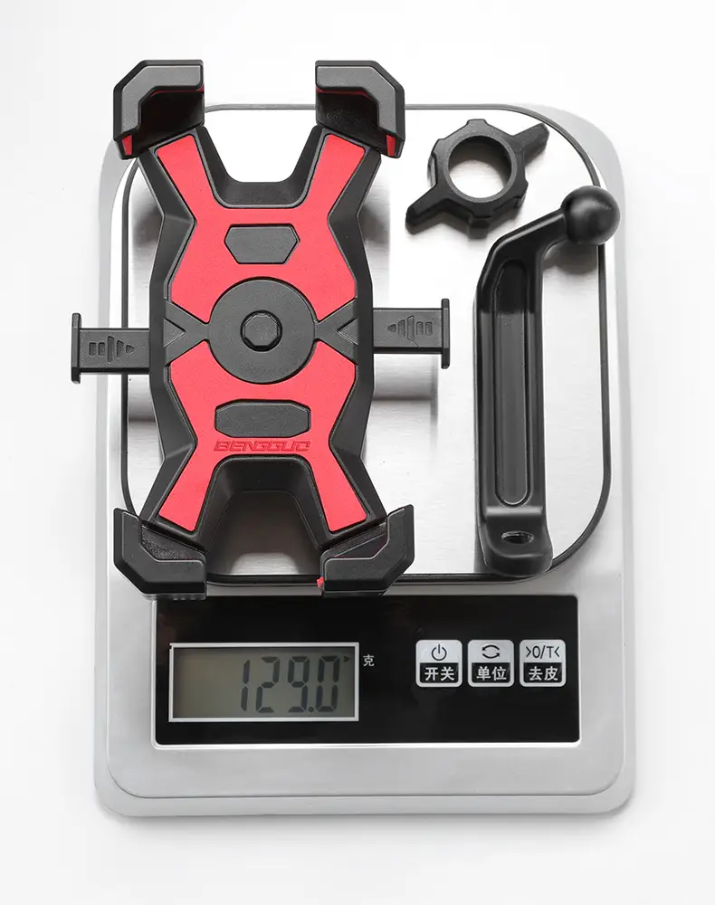 Mountain bike mobile phone bracket electric bike motorcycle riding mobile phone bracket shockproof takeaway navigation bracket cross-border — feature 13