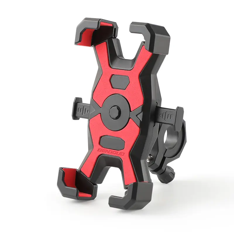 Mountain bike mobile phone bracket electric bike motorcycle riding mobile phone bracket shockproof takeaway navigation bracket cross-border