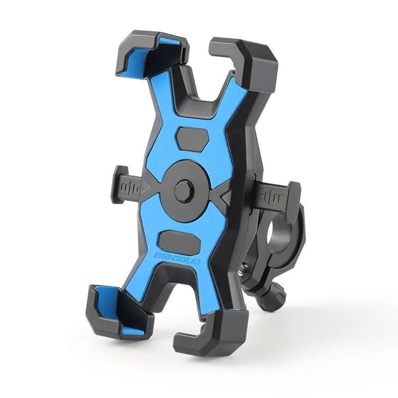 Mountain bike mobile phone bracket electric bike motorcycle riding mobile phone bracket shockproof takeaway navigation bracket cross-border