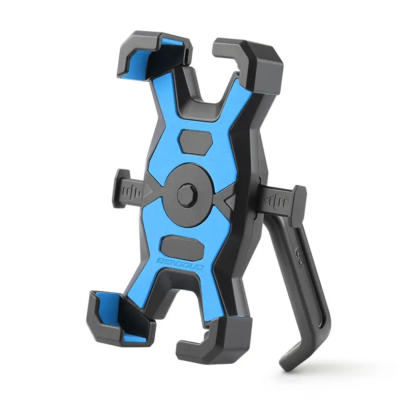 Mountain bike mobile phone bracket electric bike motorcycle riding mobile phone bracket shockproof takeaway navigation bracket cross-border
