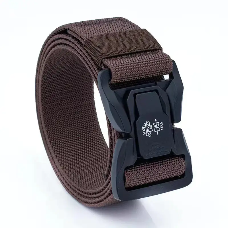 Men's Tactical Nylon Belt with Automatic Buckle - Image 6