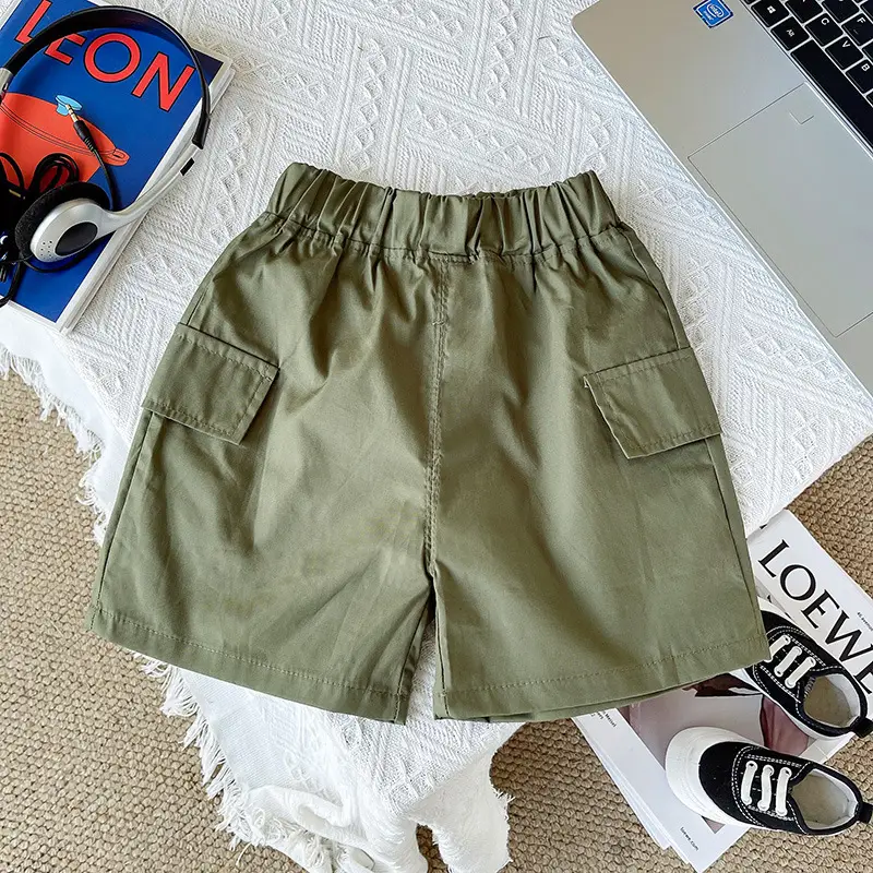 Children's Campine Graphic T-Shirt & Shorts Set — feature 4