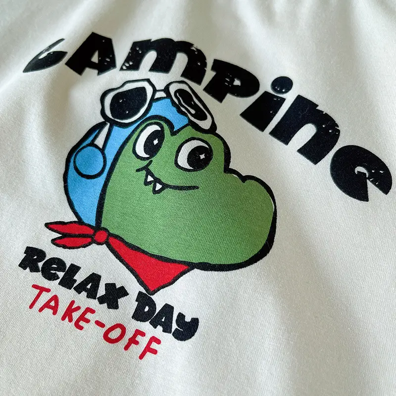 Children's Campine Graphic T-Shirt & Shorts Set — feature 6